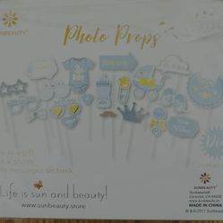 Baby Shower Photo Props