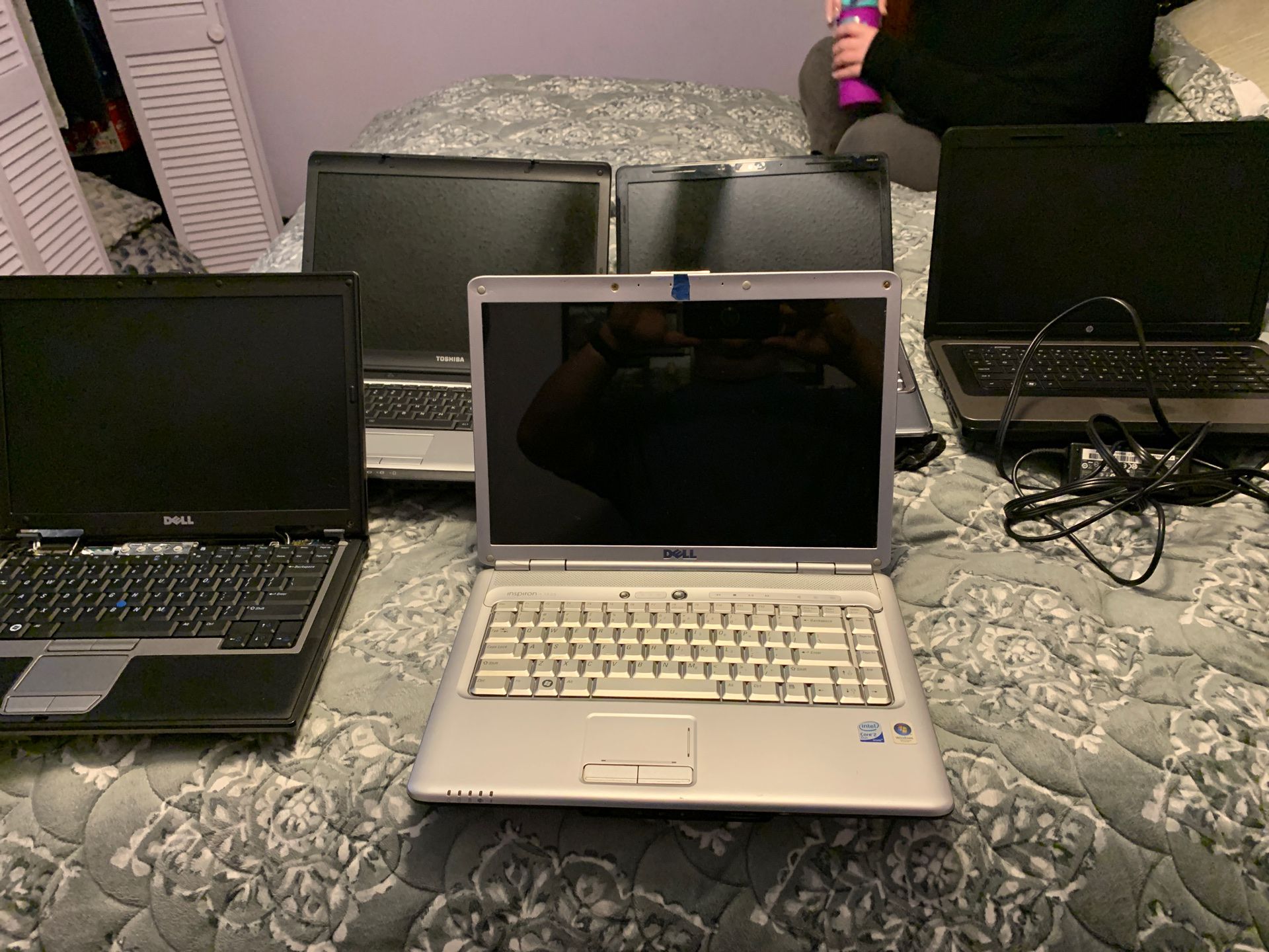 5 Laptops for parts