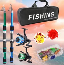 2 Rod fishing set up
