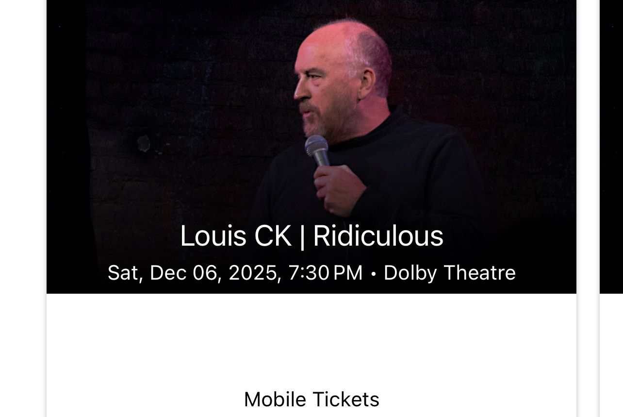 Louis CK Tickets 2