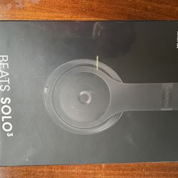 Beats Solo 3 Head Phones! Brand New!