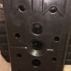 New Weight Plates, 1.24 ($3 