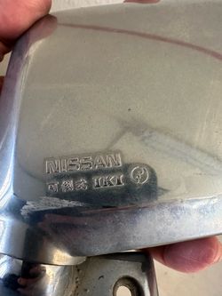 Chrome Nissan side mirrors