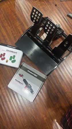 Fanatec ClubSport Pedals V3 with Brake Performance and Damper Kits