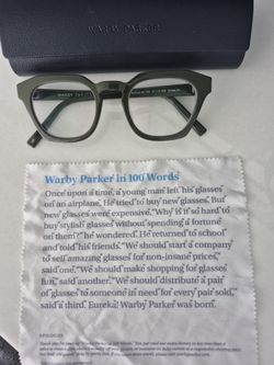 Warby Parker Beautiful Brand New Frames...