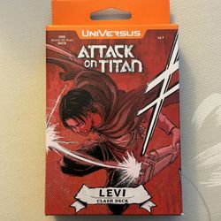 Attack on Titan: Battle for Humanity Clash Starter Deck: Levi - (AOT1)