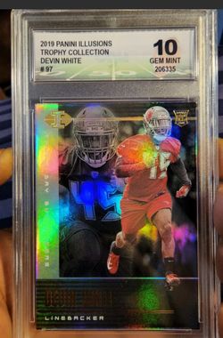 BRAND NEW 2019 Panini Illusions DEVIN WHITE RC PSA 10 