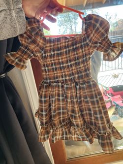 Toddler Girls Shirred Dress