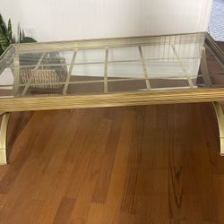 Gold Coffee Table