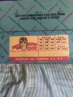 Vintage Madame Alexander Pussy Cat Doll #3245 – Original Box & Accessories