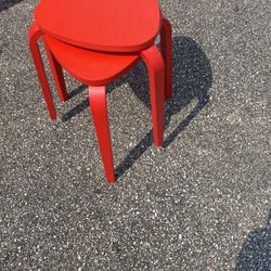 KYRRE stool Red
