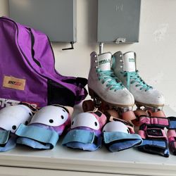 Youth Roller Skates Size 7