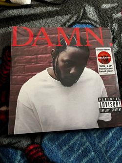 Kendrick Lamar “DAMN” vinyl record