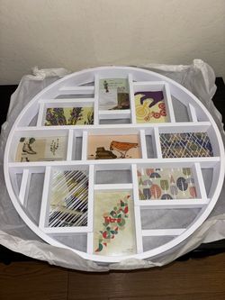 White pictures frame