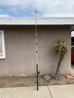 Fishing reel and rod