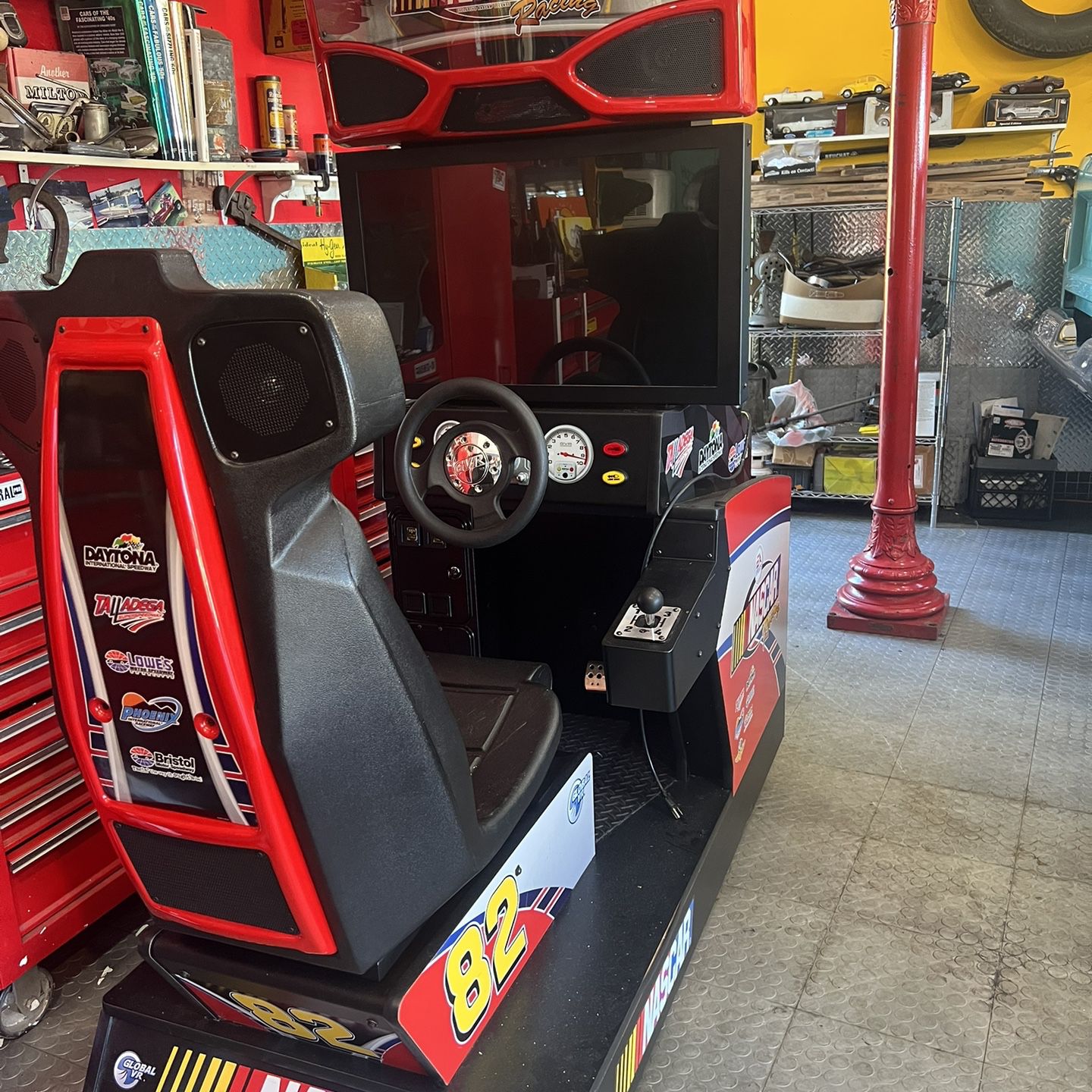 EA NASCAR coin Operated Game 