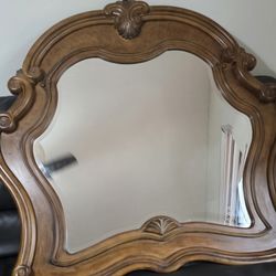 Large Antique Mirror 