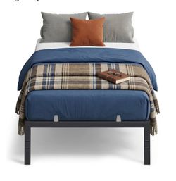 Twin mattress and bed frame