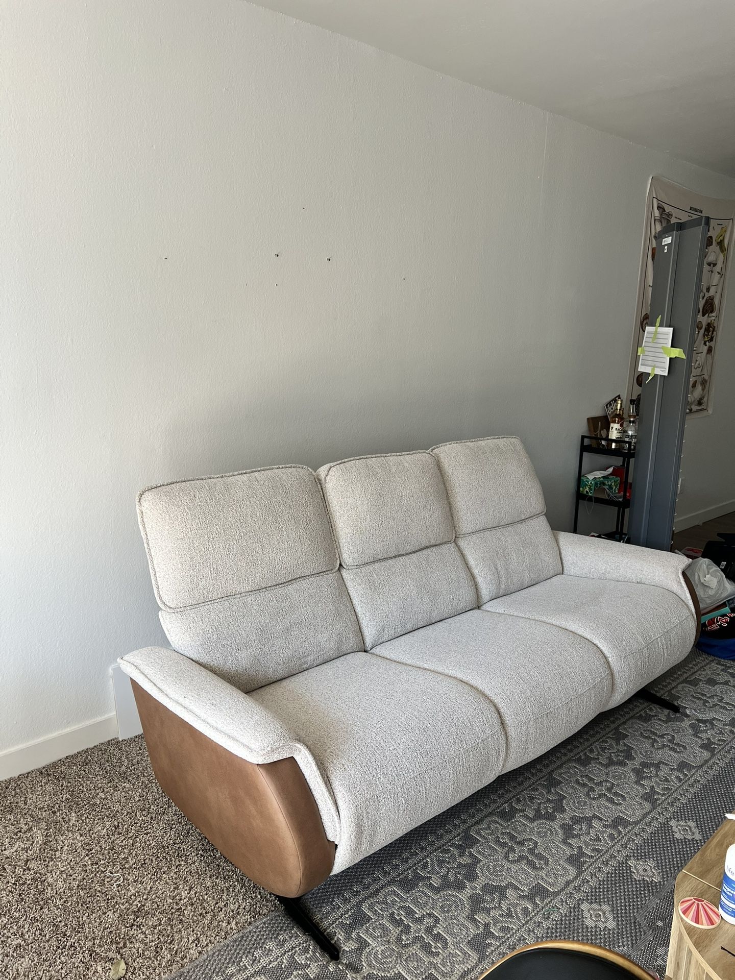 JASPER PUSH BACK RECLINING SOFA