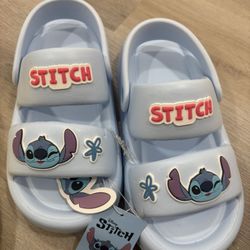 Light Blue Stitch Sandals Size 35-36 Perfect Condition Never Used