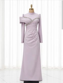 Modest evening dress