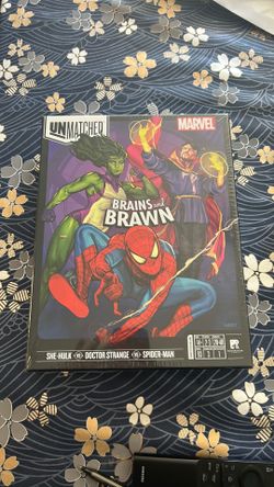 New Unmatched: Marvel Brains and Brawn" board game