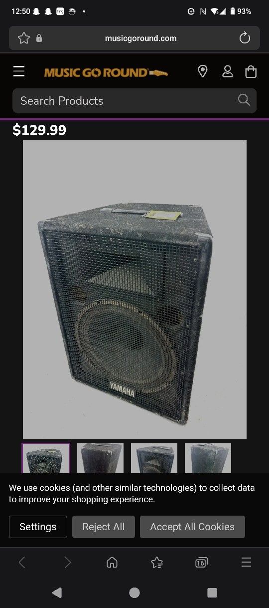 Yamaha S15e Passive Speaker  
