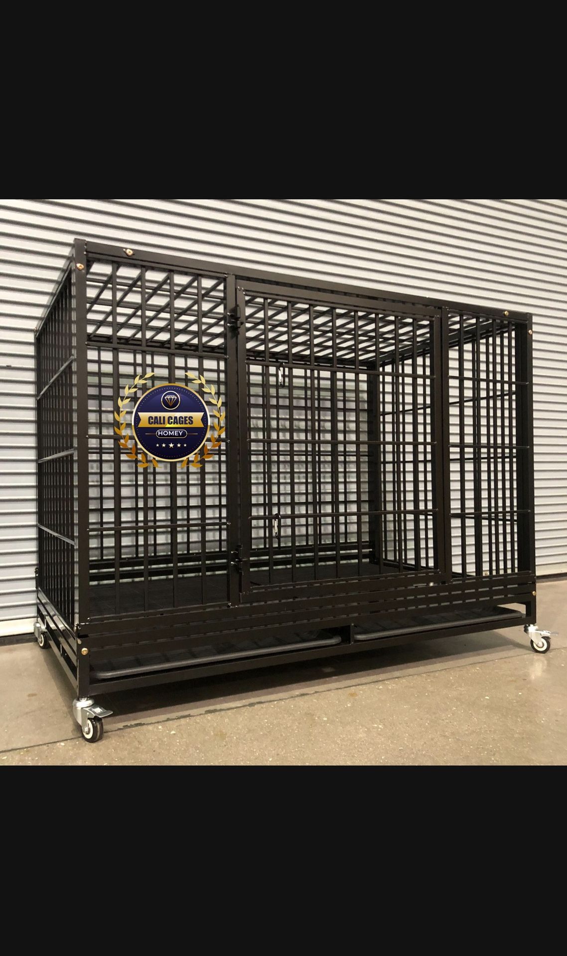 Dog Cage Kennel Size XL With Grid And Trays New In Box π¦