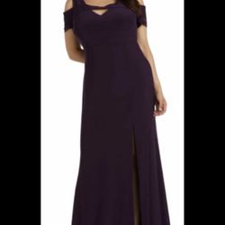 Women’s Size 12 Purple Party Dance Long Dress 