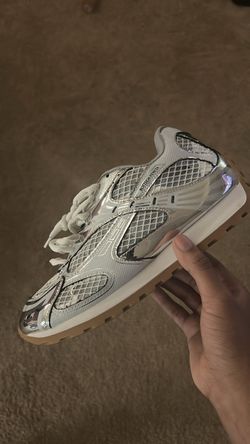 Bottega veneta orbit silver and white