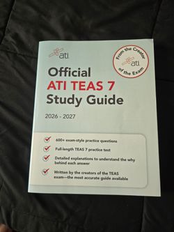 Brand New Official ATI TEAS 7 Study Guide