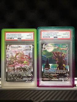 Evolving skies PSA 10 umbreon and rayquaza