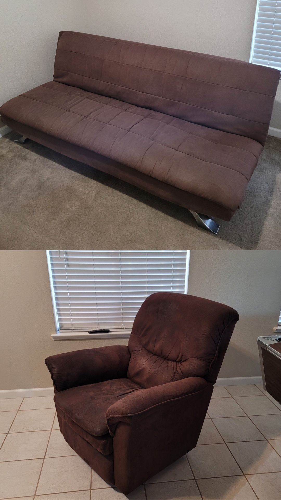 Recliner and Futon