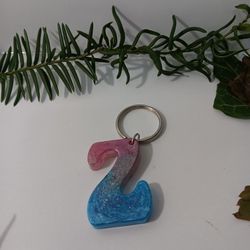Initial Letter For Keychain With Tassel For Charms For Keychain, Handbags And Backpacks 
