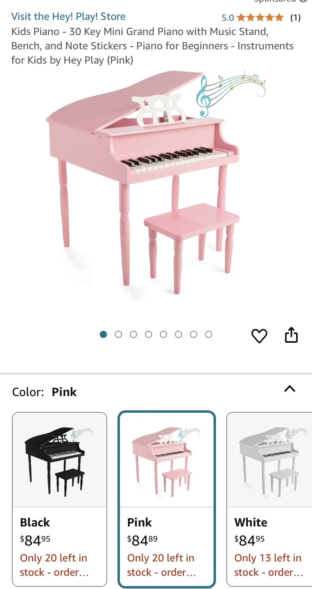 75$ Kids Piano New 🔥🔥🔥
