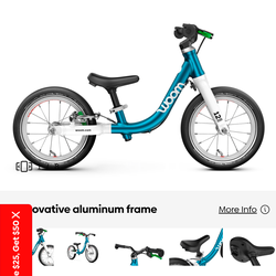 Woom 1 Balance Bike - 12" - [blue]