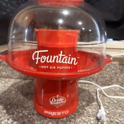 Presto Orville Redenbacher’s Fountain Hot Air Popper