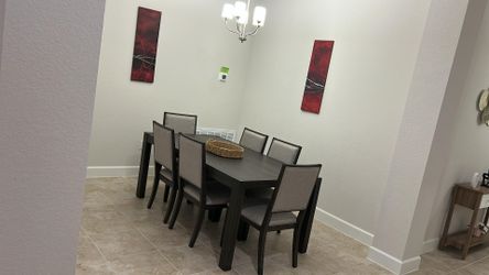Dinning table and chairs