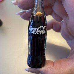 VINTAGE COCA-COLA BOTTLE GLASS 3”  USA