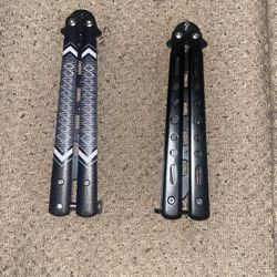 Two Butterfly Trainer Knives
