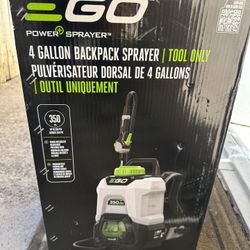 Ego 4 Gallons Sprayer Comes With Battery And Charger