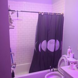 Shower Curtain (With Pole)