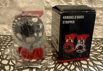 Handheld Quick Stripper Wire Stripping Tool, Black Sheath w/ Box