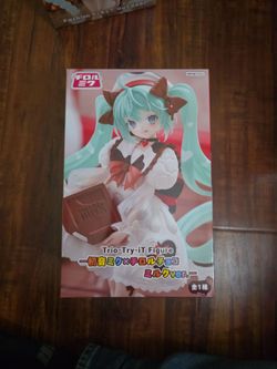 Choco Miku, Hatsune Miku FuRyu Figure, Brand New, Unopened and Sealed, Officially Licensed