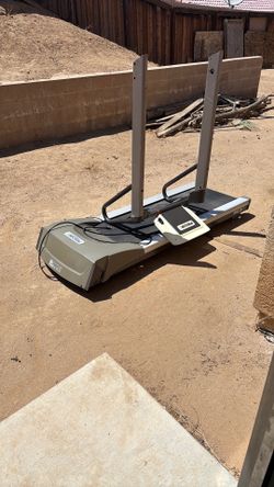 Treadmill works good just needs to be put together