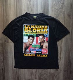 Vintage 90s Chavez vs De La Hoya Official Fight T-Shirt XL
