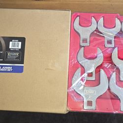 14 Piece 1/2 Inch Jumbo Crowfoot Wrench Set