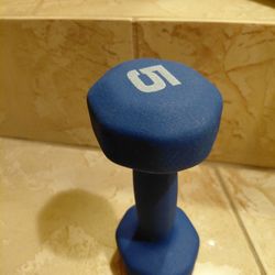 5lb Blue Dumbbell