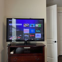 Samsung 43"TV, Carmel Valley, cash only.