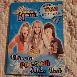 2008 Disney Hannah Montana Sticker Book
